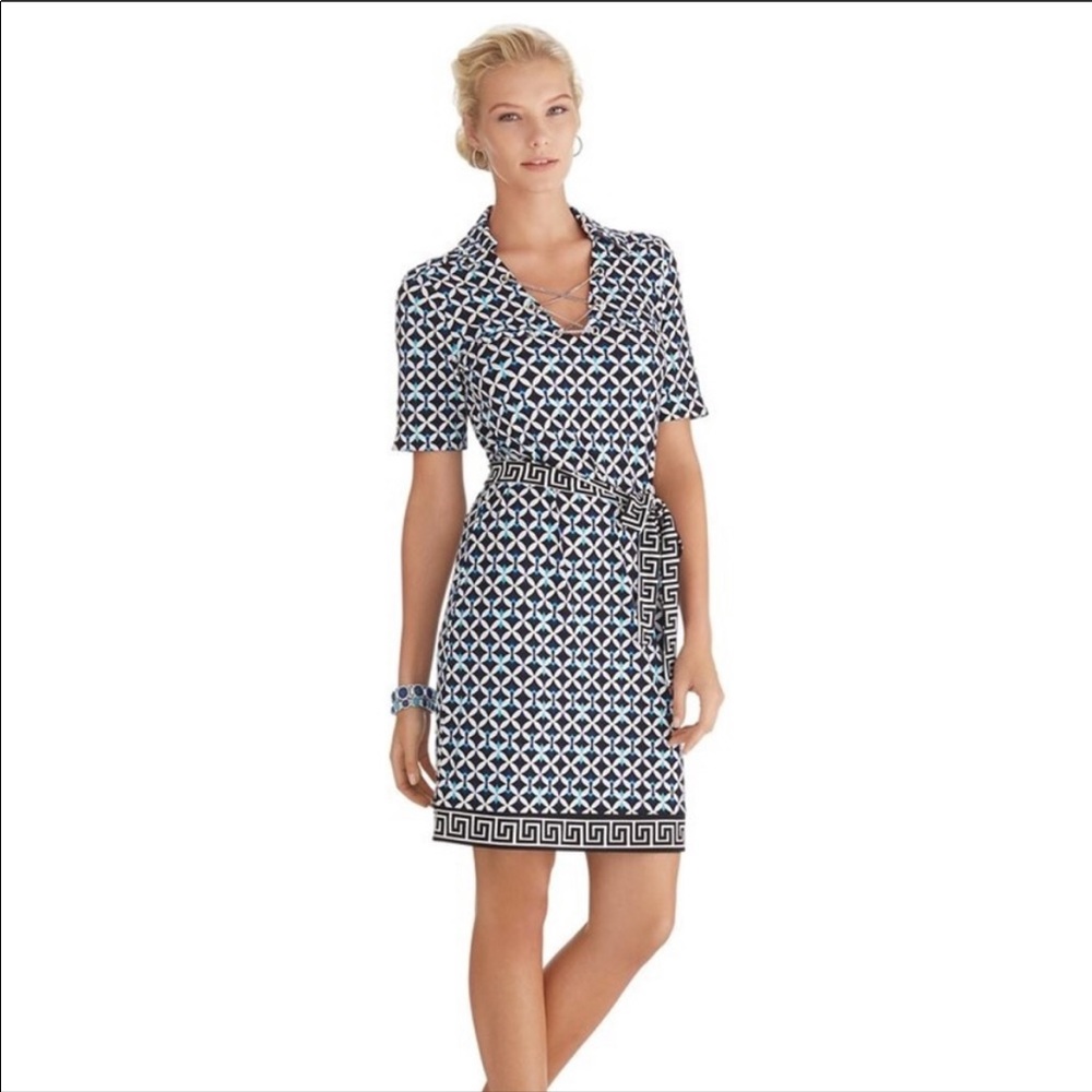 WH | BM Blue Collared Dress